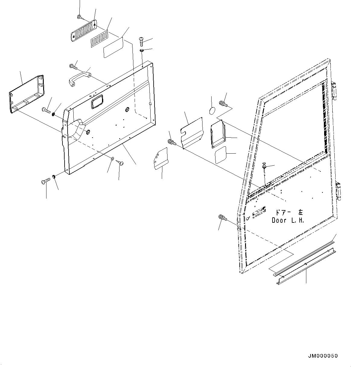 Резиновый элемент 56B-54-24740 KOMATSU