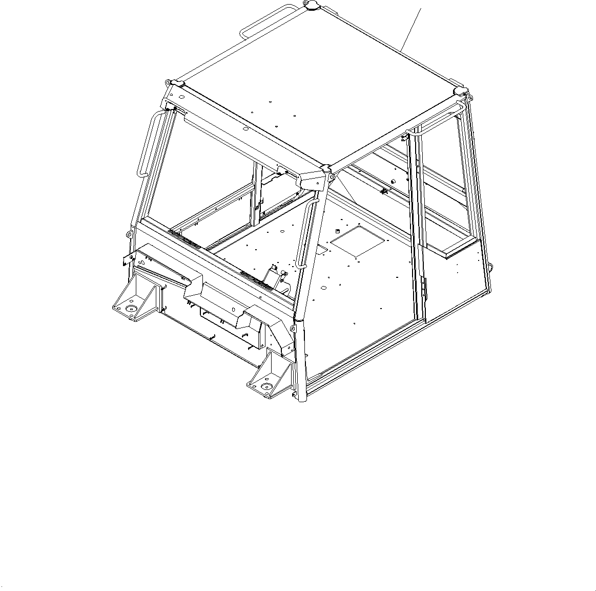 Корпус кабины в сборе 56B-54-23210 KOMATSU