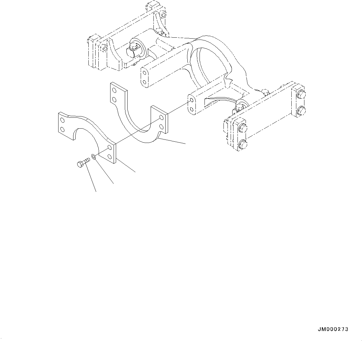 Ограждение 56E-89-27140 KOMATSU