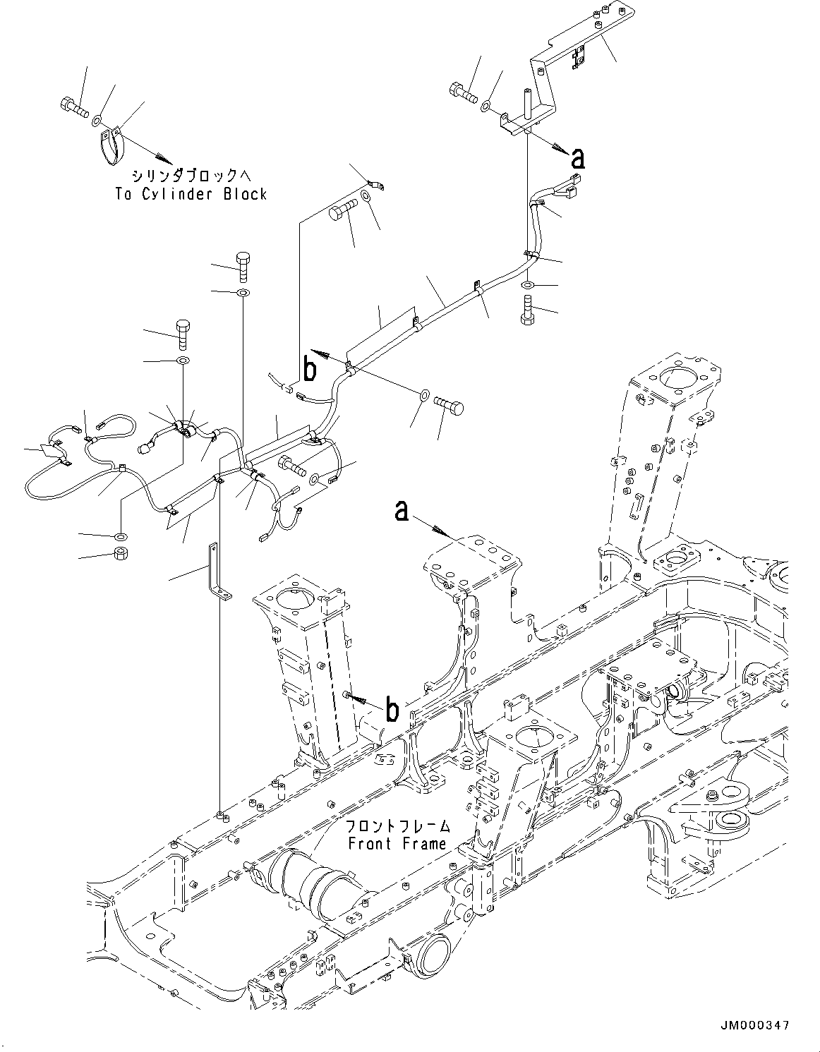 Жгут проводов 56E-06-27410 KOMATSU