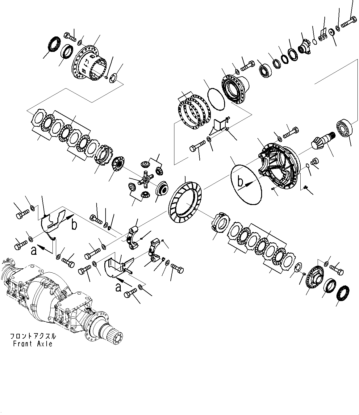 Дифференциал в сборе 425-23-31063 KOMATSU