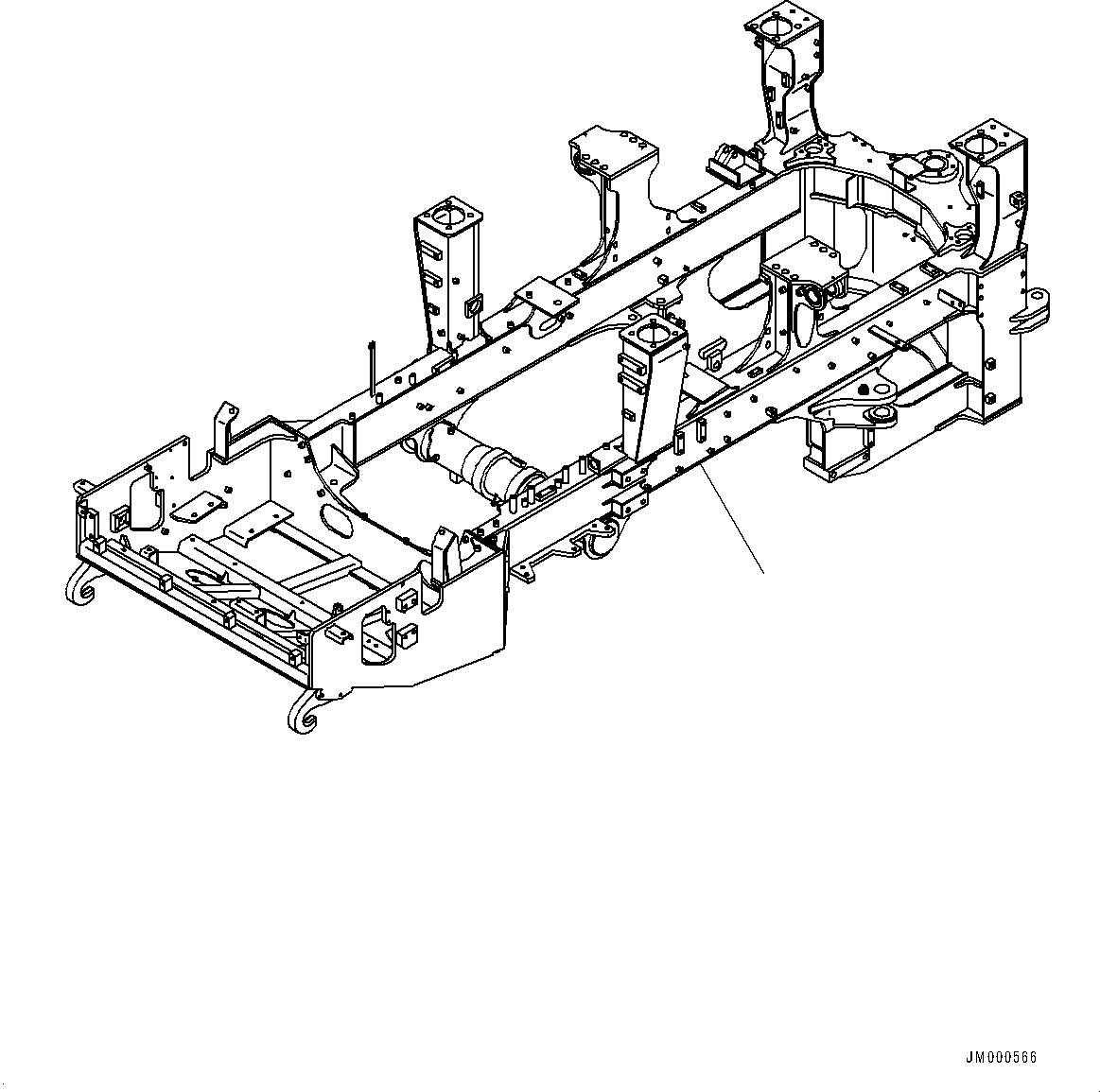 Сиденье в сборе 56B-86-26743 KOMATSU