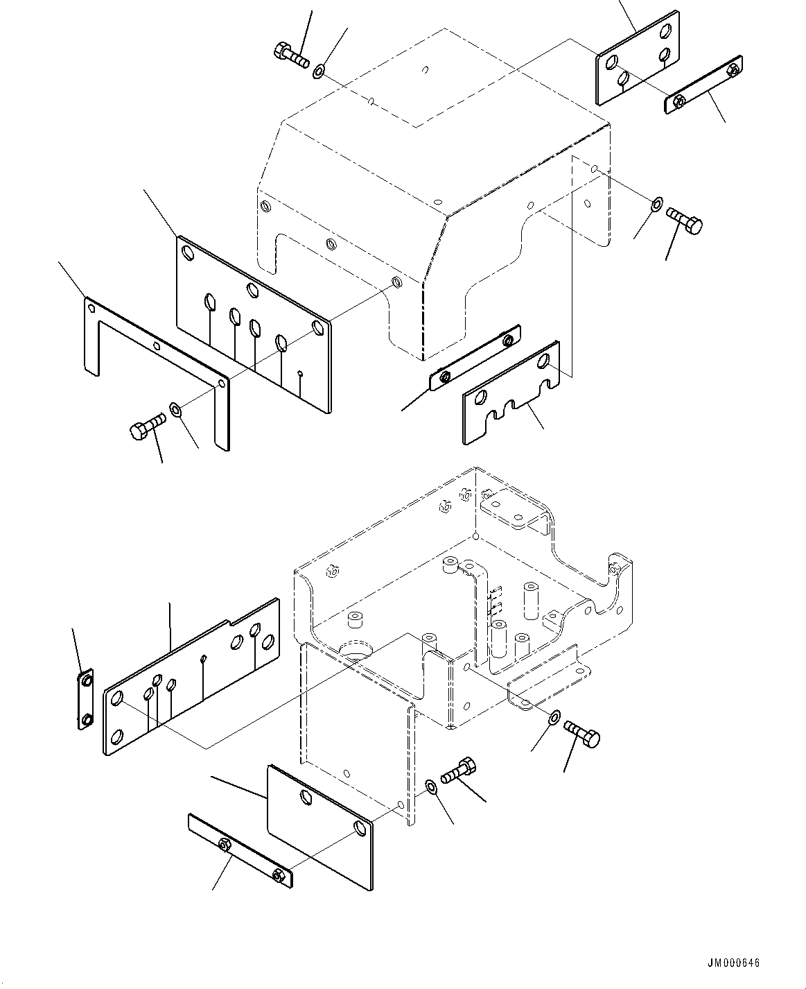 Резиновый элемент 561-88-87120 KOMATSU