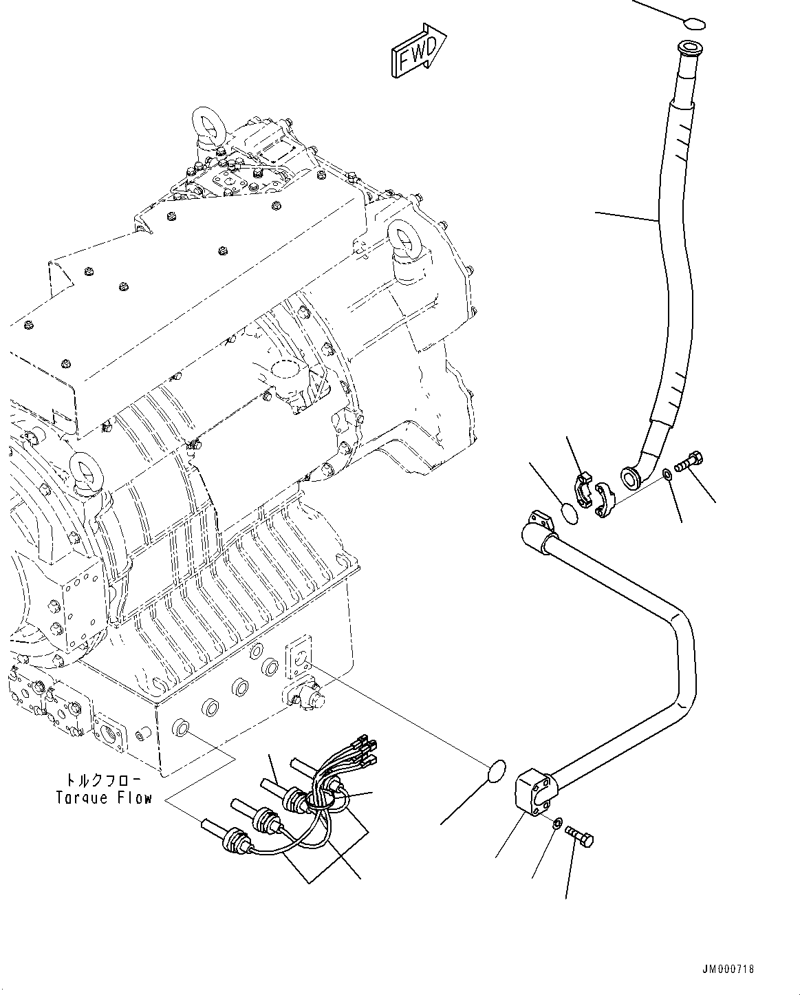 Шланг 07297-01412 KOMATSU