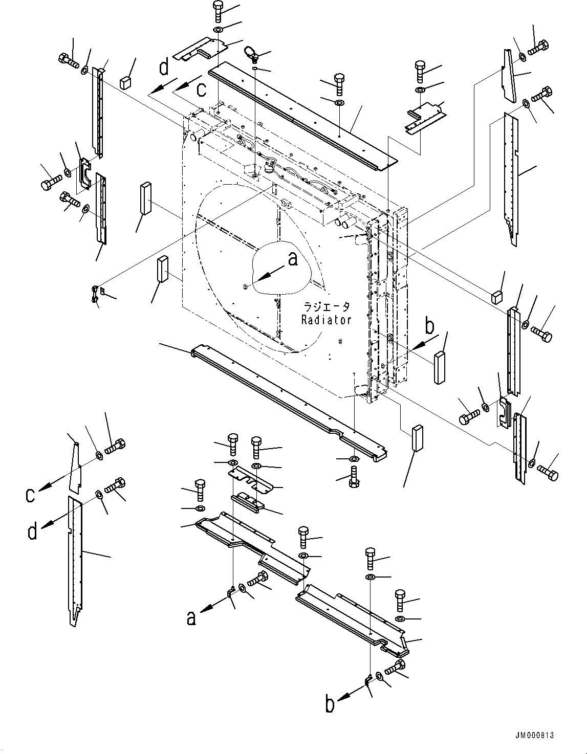 Baffle Kit 42C-03-13141 KOMATSU