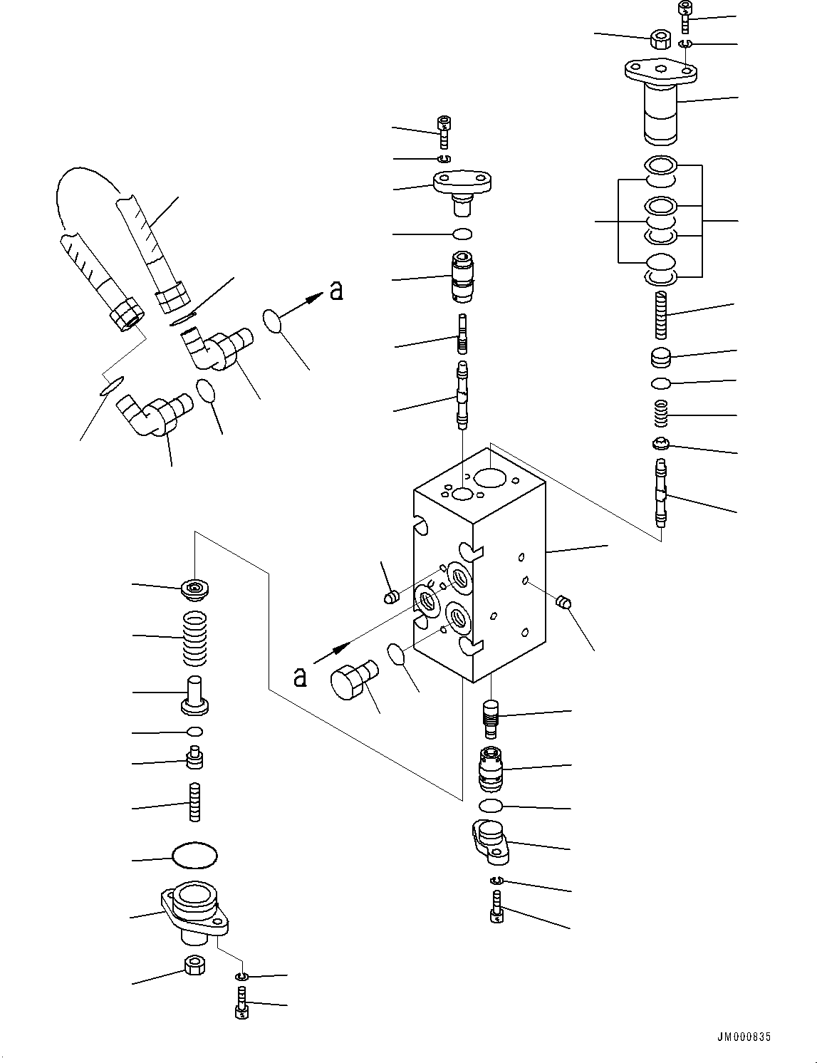 Корпус в сборе (708-23-07032) KOMATSU