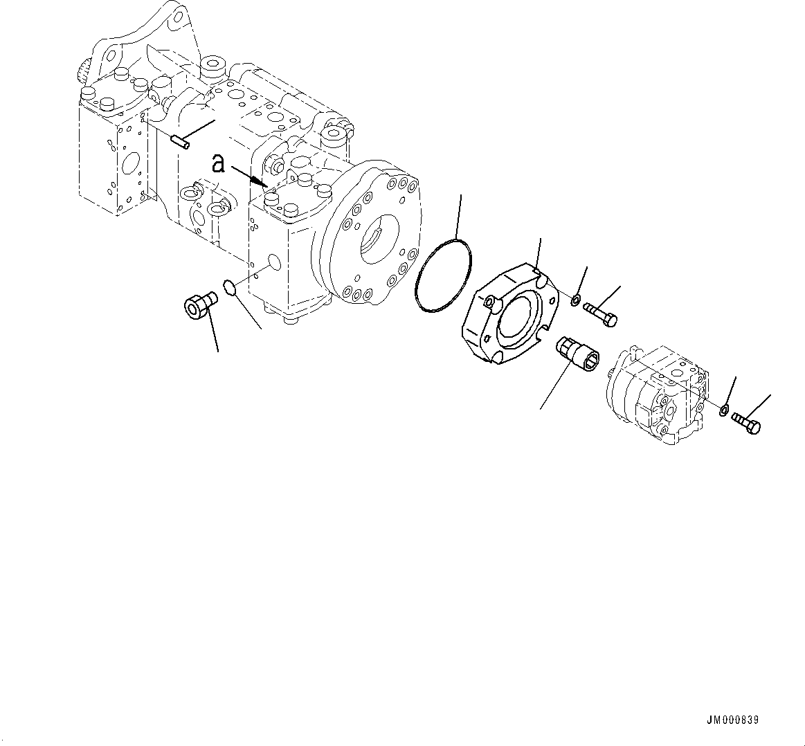 Муфта 708-2L-29520 KOMATSU