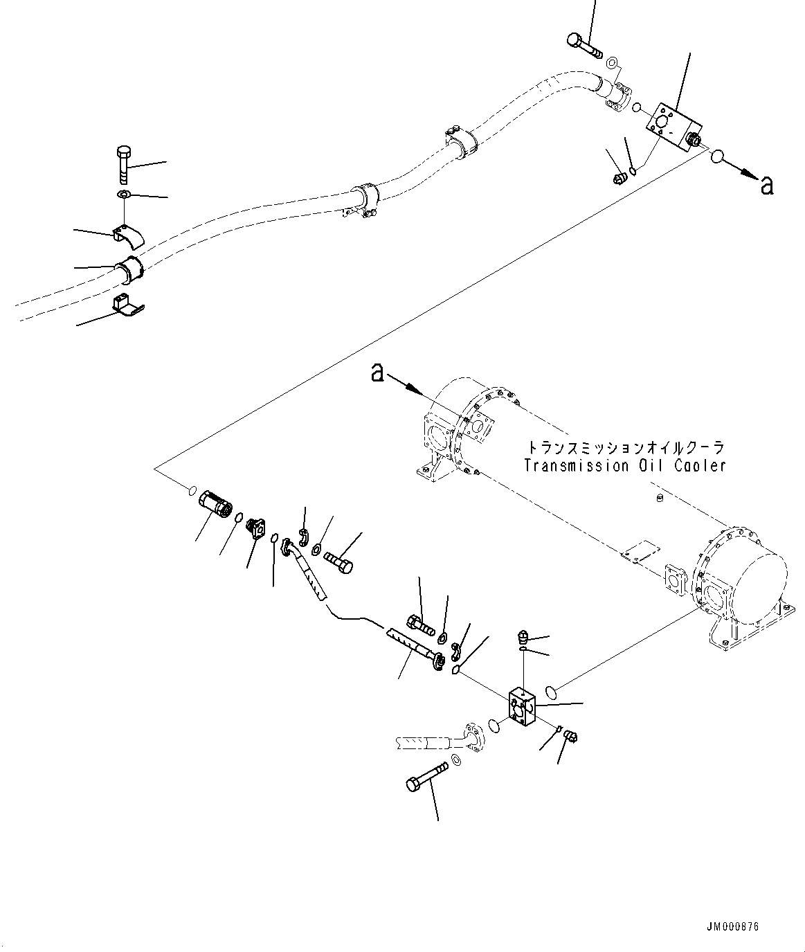Фланец 07370-41044 KOMATSU