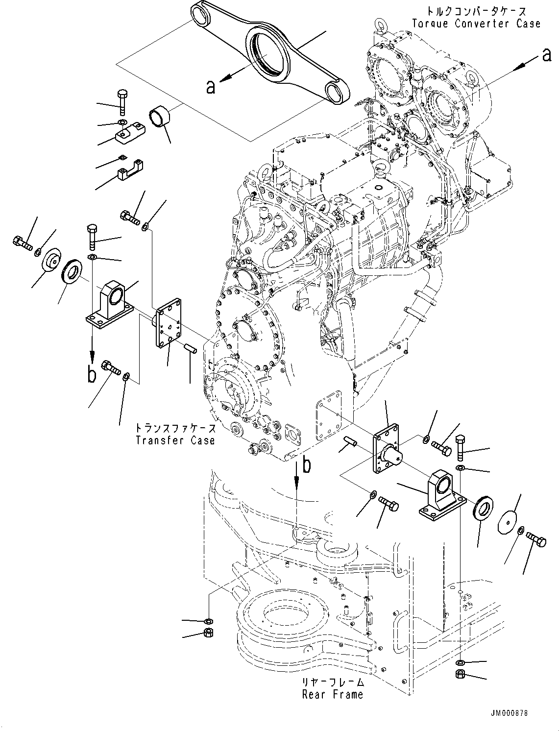 Trunnion Assembly 42C-14-11211 KOMATSU