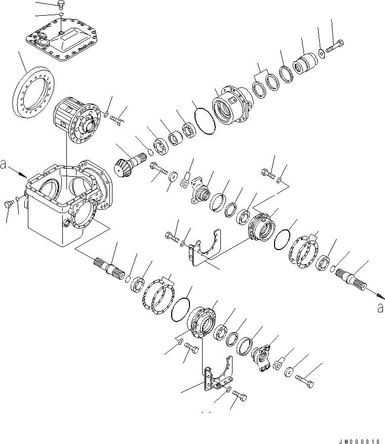DIFFERENTIAL ASS'Y (56B-27-11052) KOMATSU