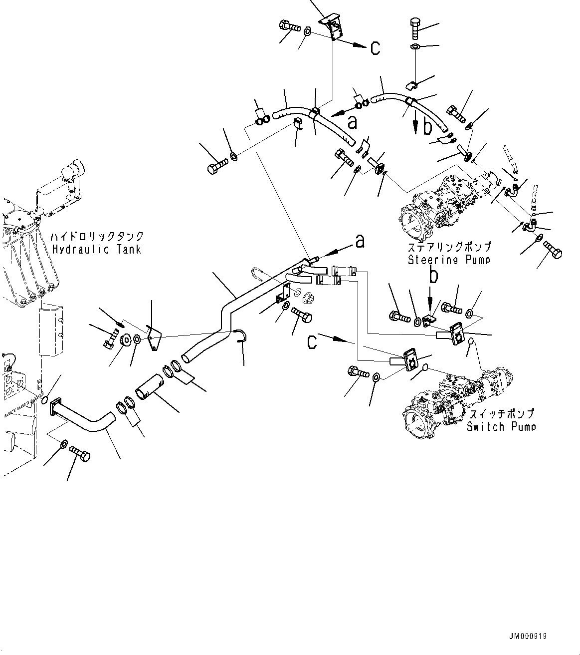Шланг 07261-03210 KOMATSU