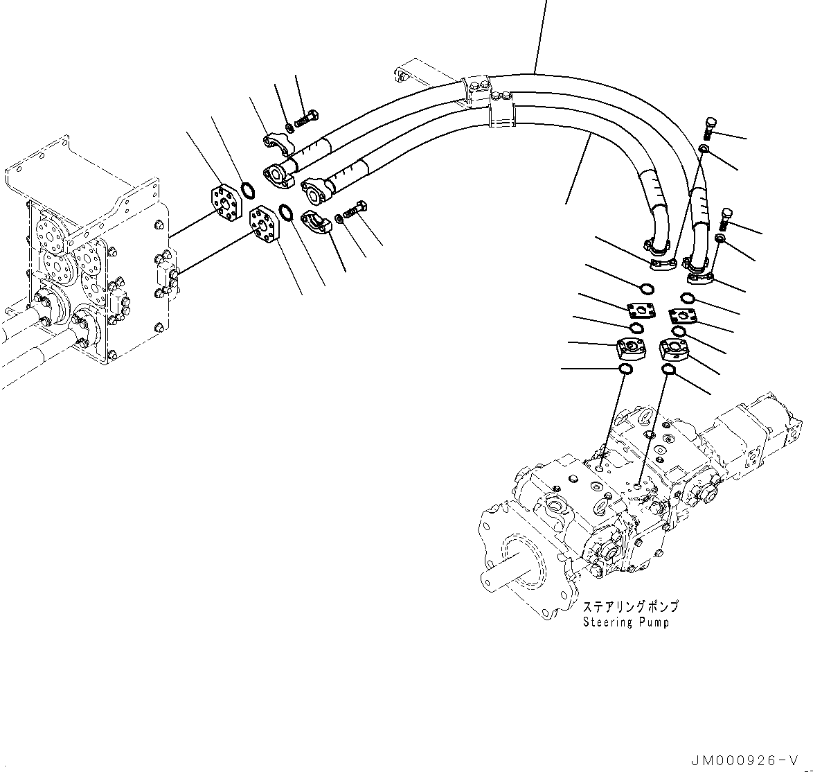 Шланг 42C-62-16850 KOMATSU