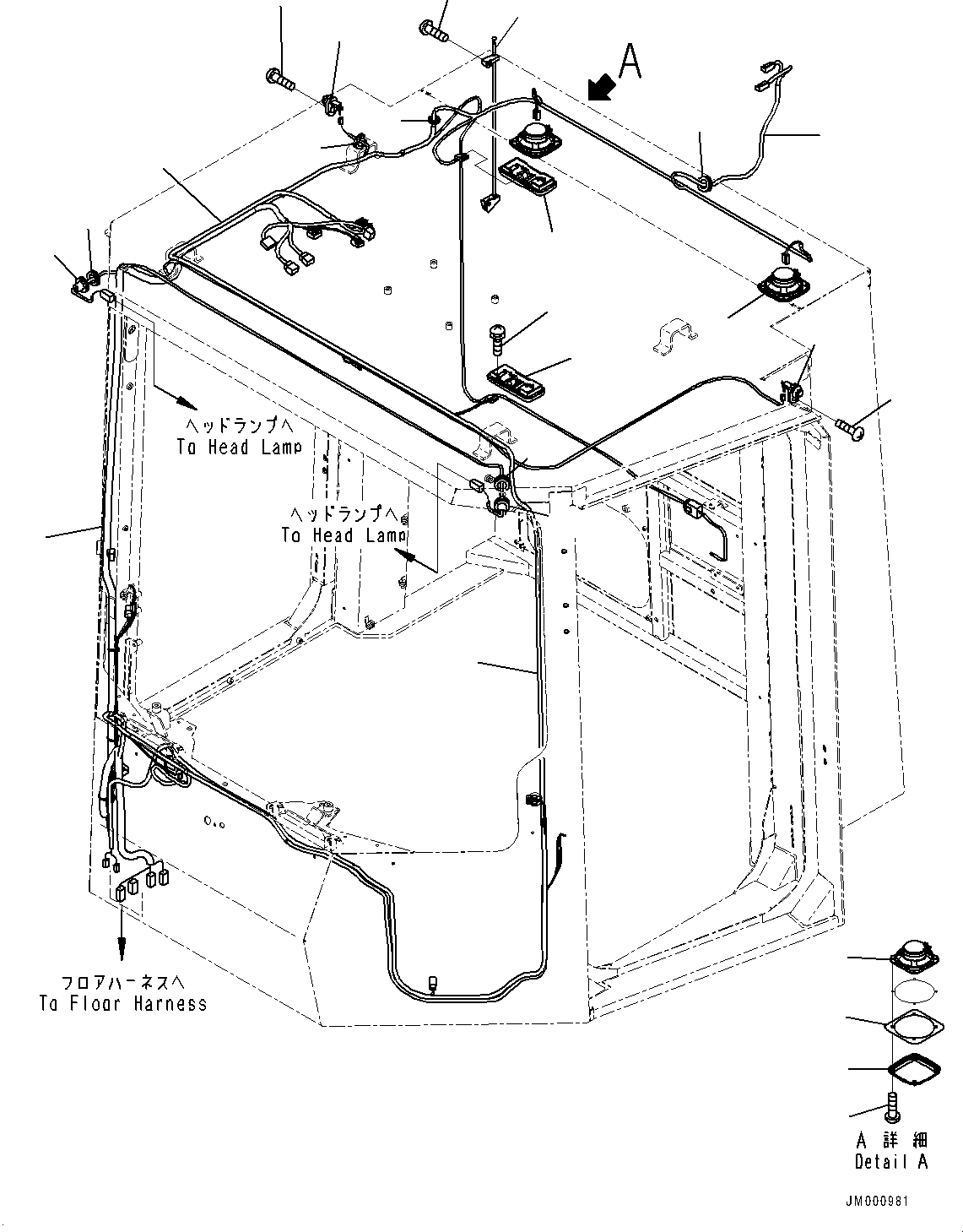 Жгут проводов 42C-56-31783 KOMATSU