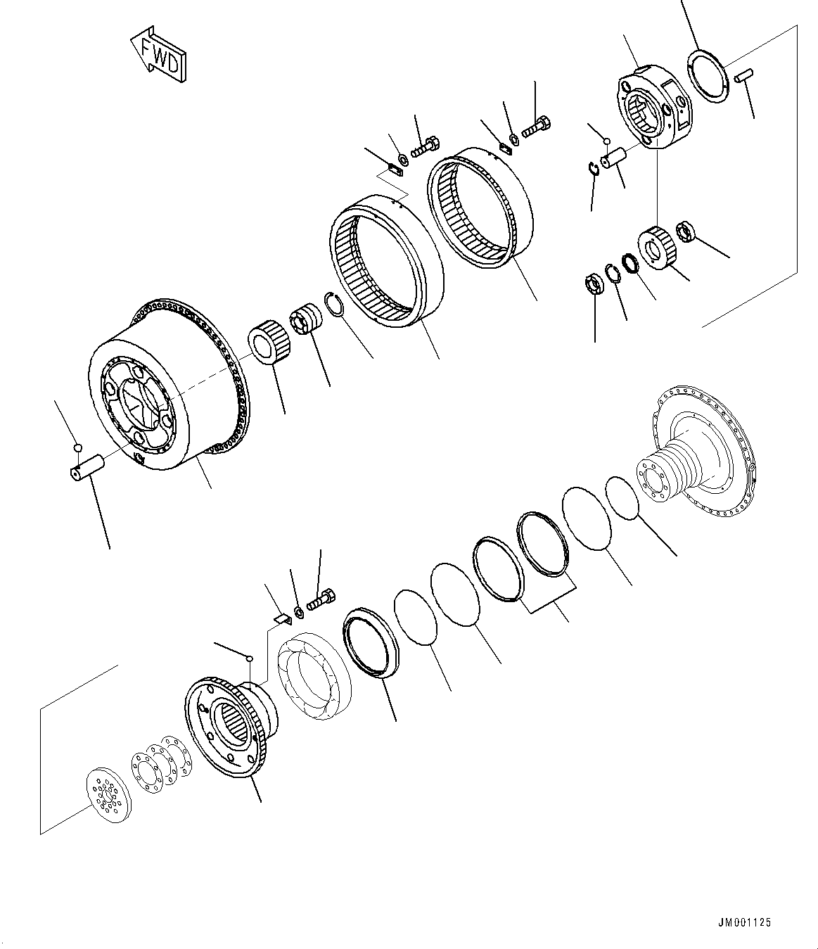 Фиксатор 42C-33-11331 KOMATSU
