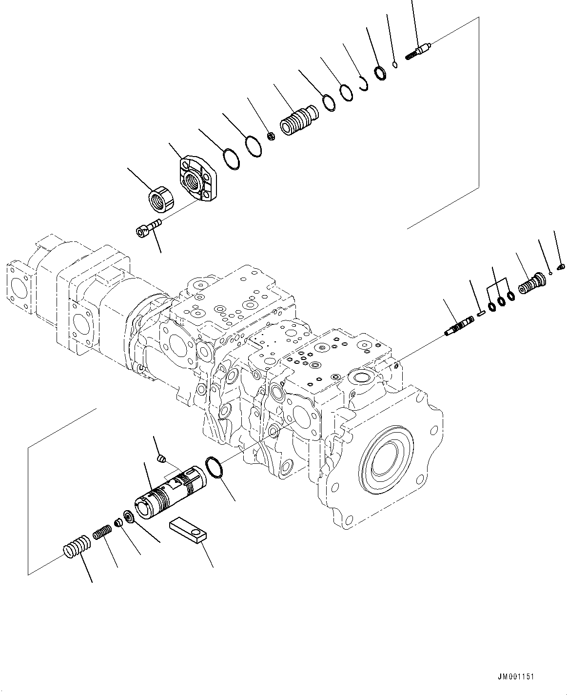 Пружина (708-2H-15230) KOMATSU
