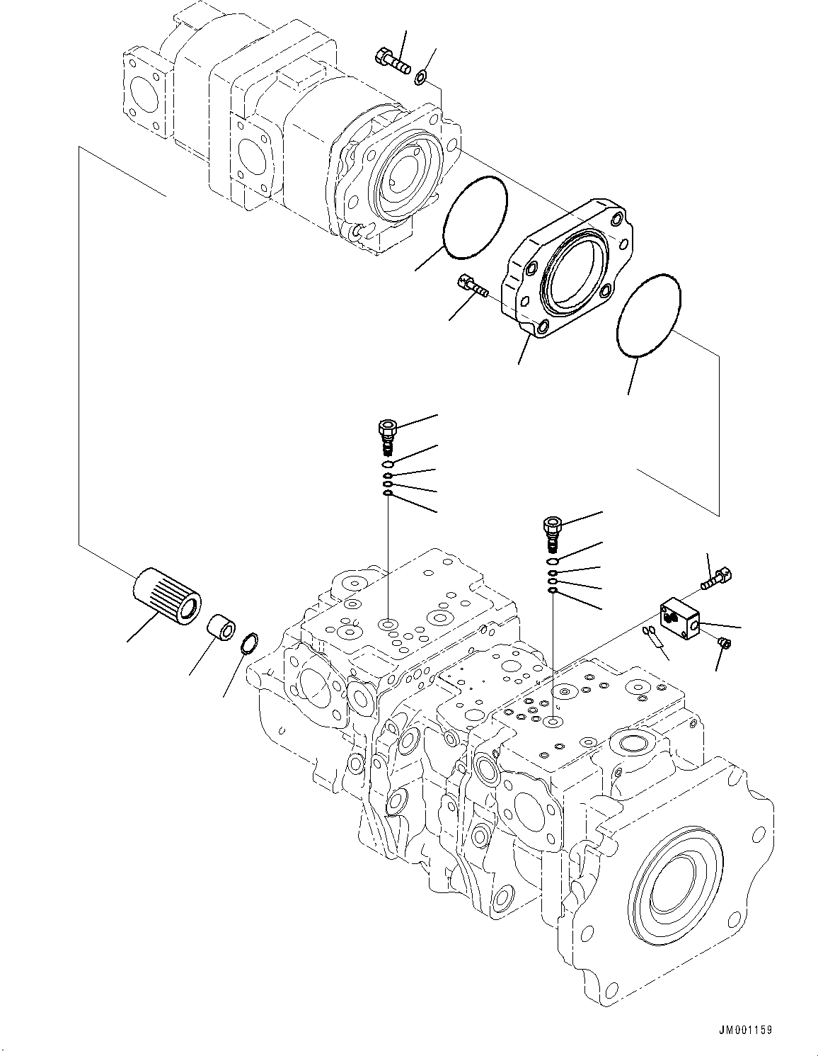 Упорное кольцо 708-2H-32430 KOMATSU