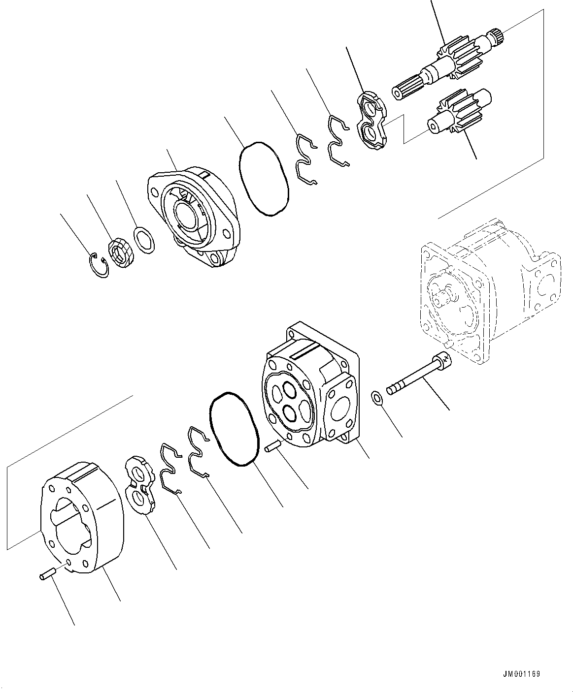 Шестерня ведущая (705-18-37730) KOMATSU