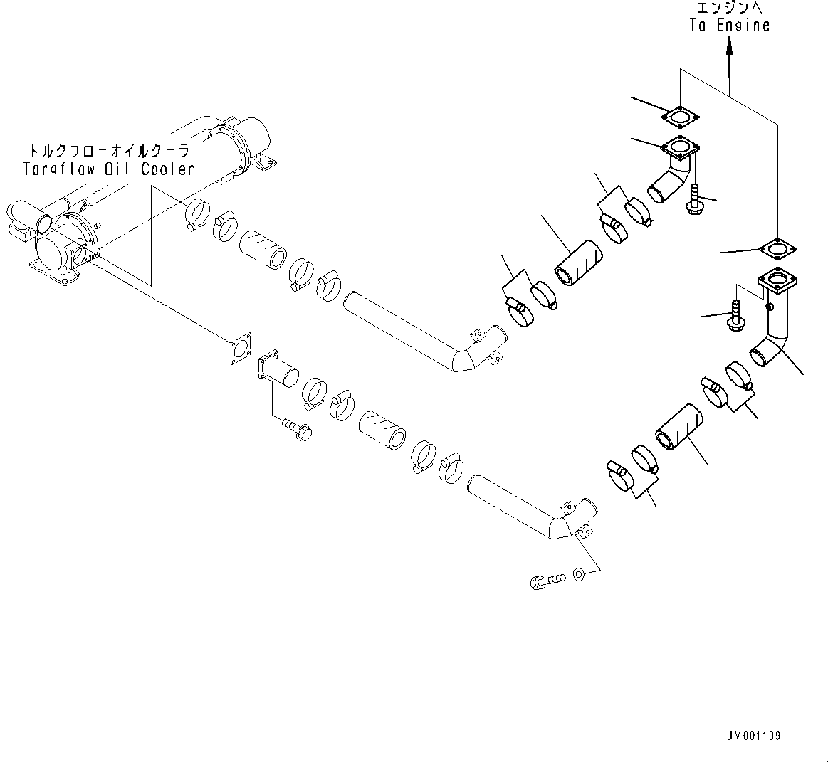 Фланец 427-03-22230 KOMATSU