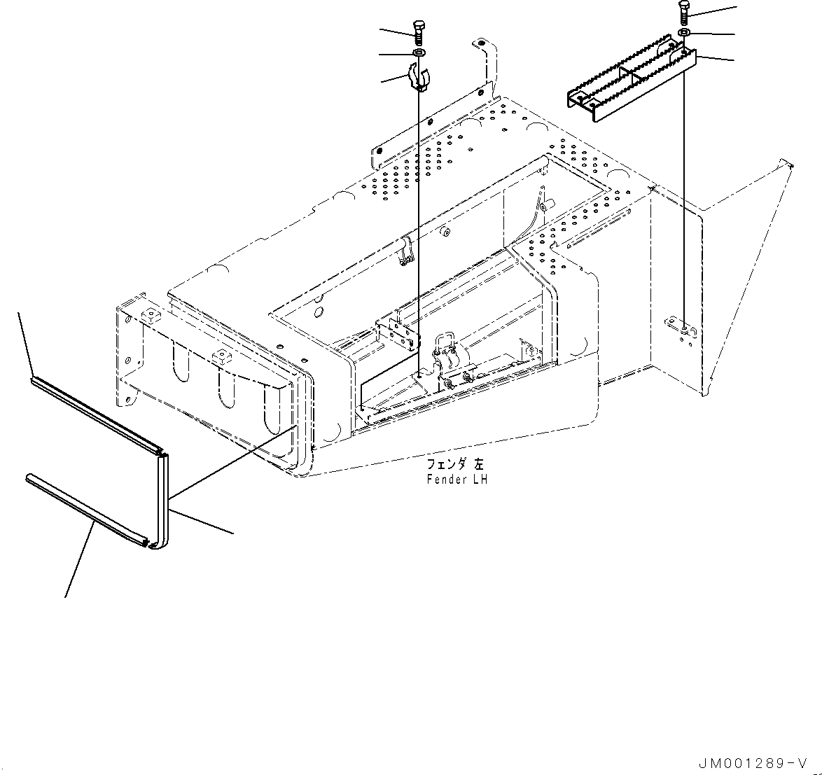 Уплотнение 56D-54-31A50 KOMATSU