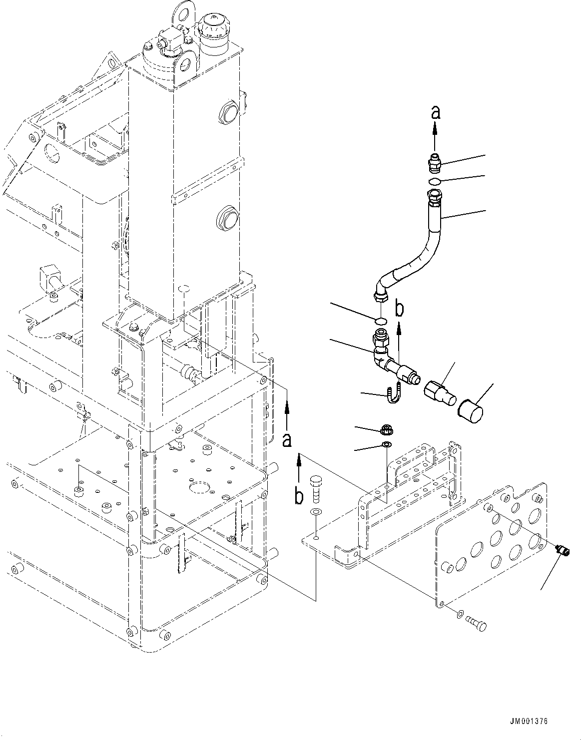 Шланг 427-Z89-4610 KOMATSU