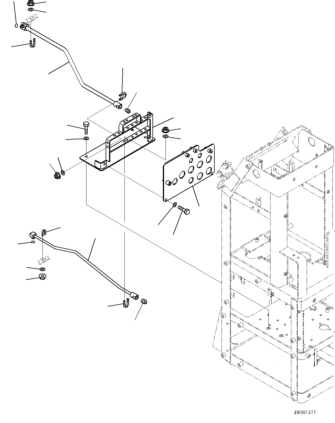 Панель 427-Z89-4921 KOMATSU