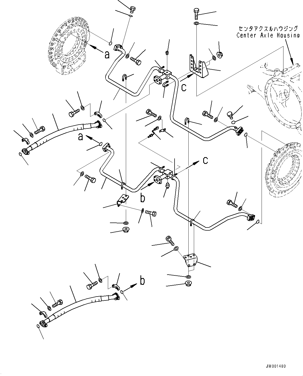 Фланец 07374-21027 KOMATSU