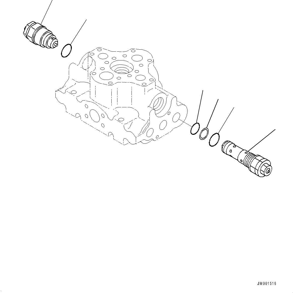 Клапан управления в сборе 709-91-13200 KOMATSU