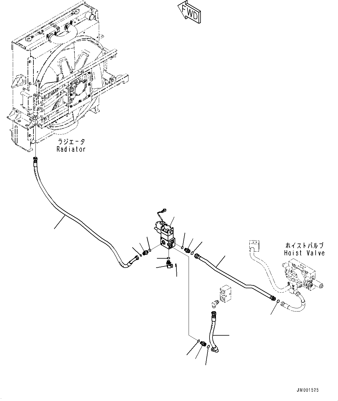 Комплект болтов 56D-60-32130 KOMATSU