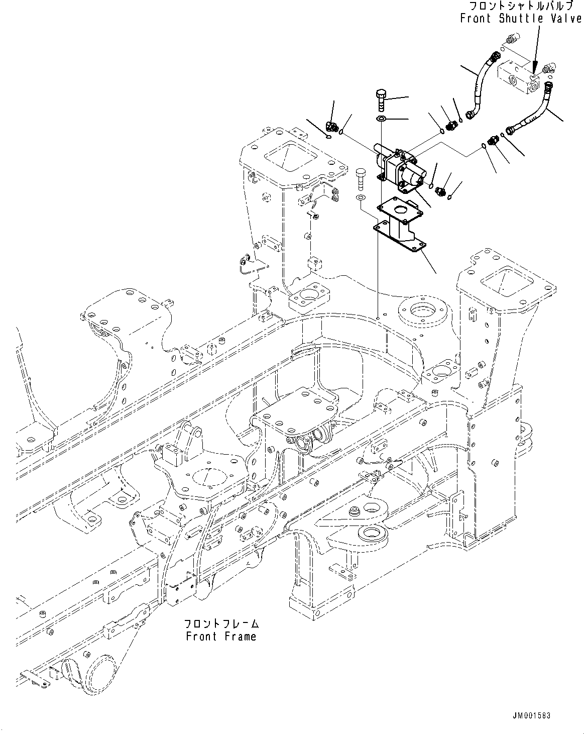 Кронштейн 56D-43-37641 KOMATSU