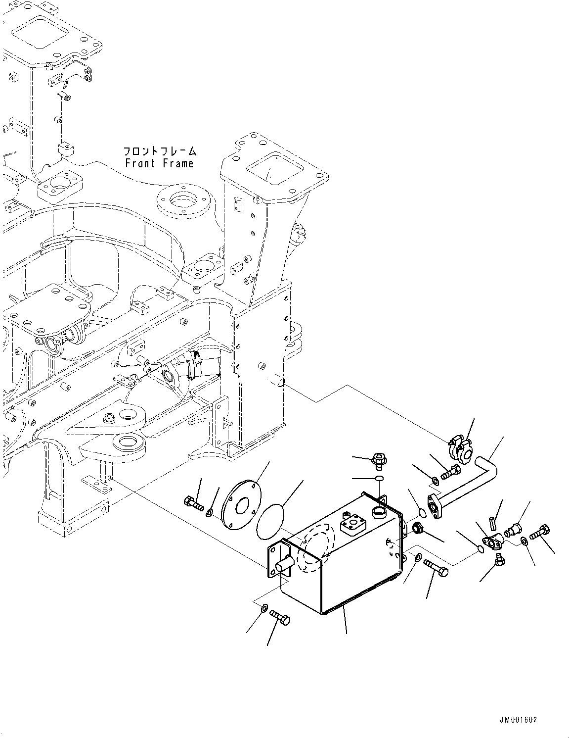 Фланец 07336-11027 KOMATSU
