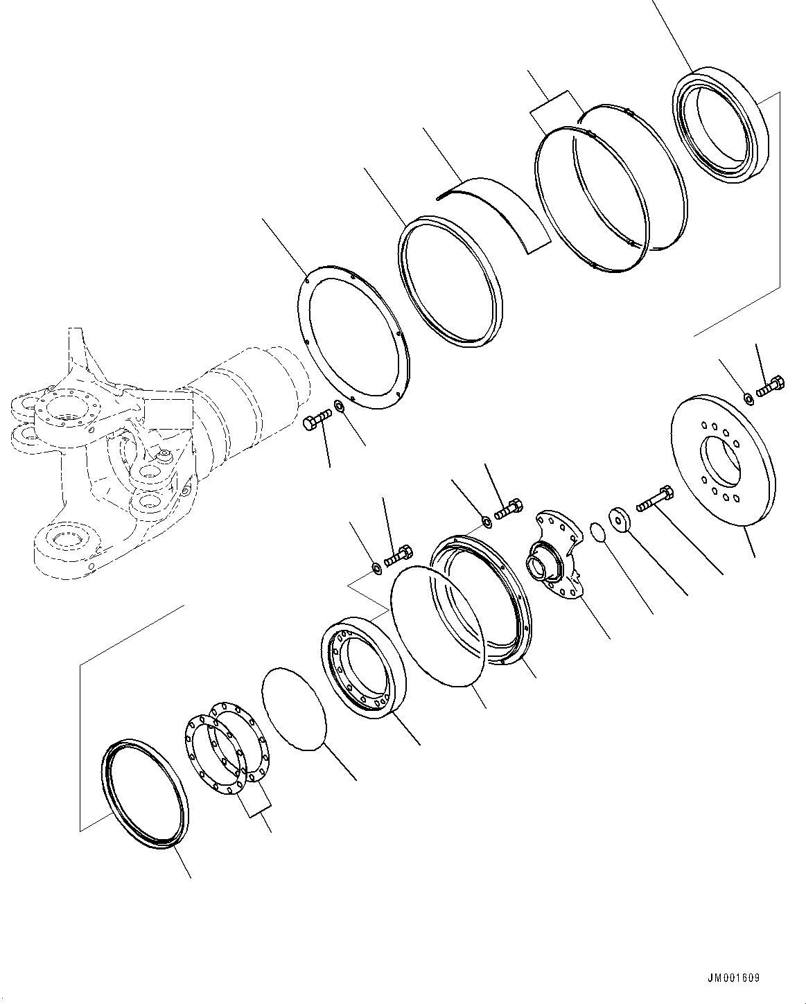 Резиновый элемент 56D-46-33360 KOMATSU