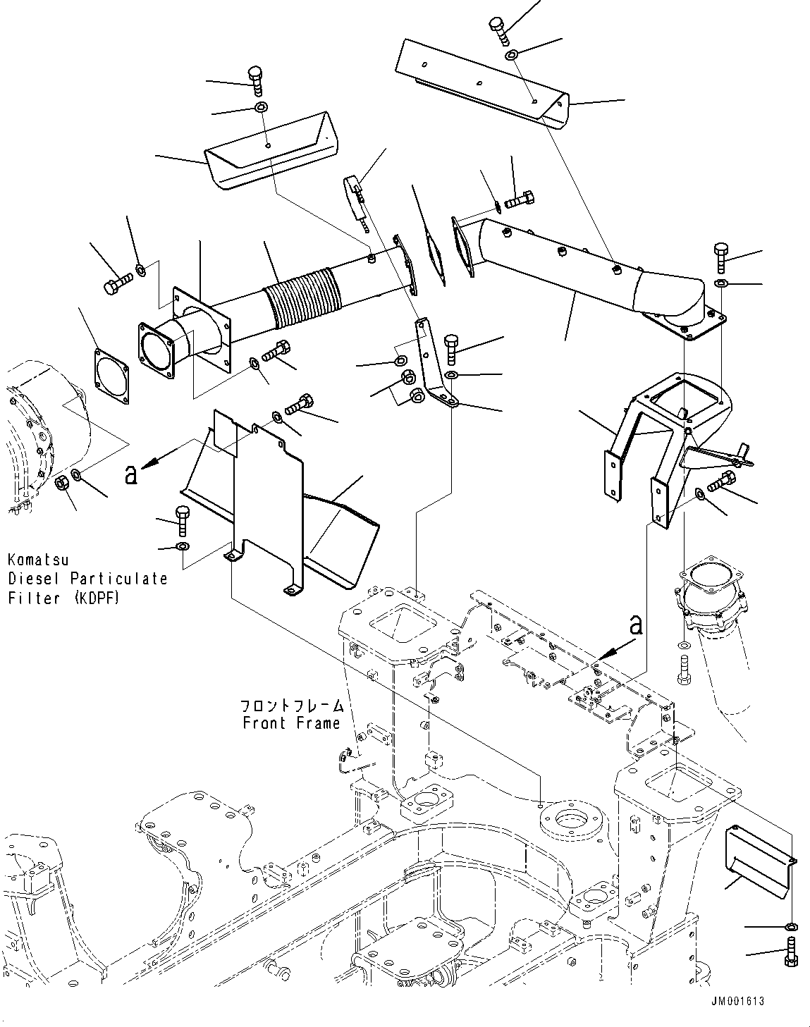Прокладка 56D-02-31970 KOMATSU