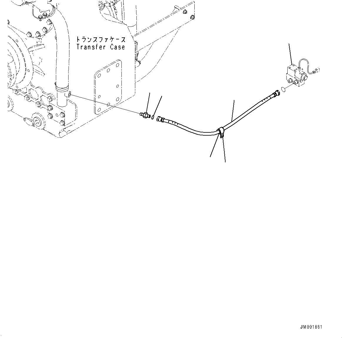 Tee(Brake Control,Accumulator Related Parts) (42C-43-27211) KOMATSU