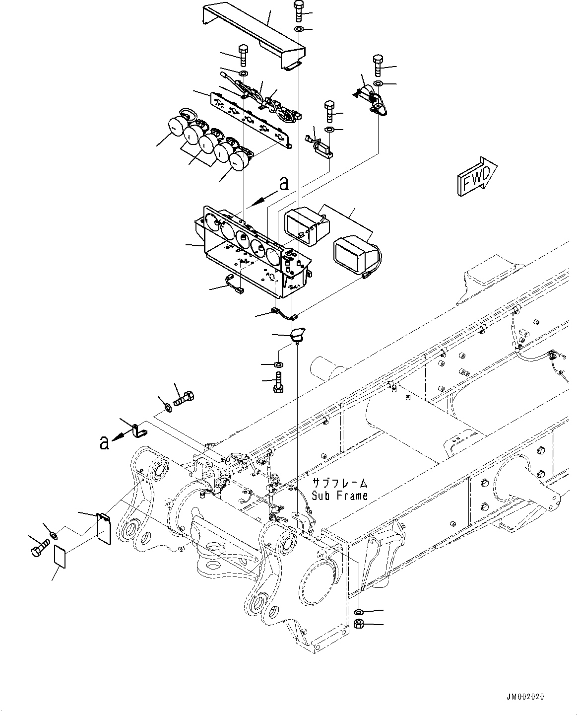 Жгут проводов 56B-85-27460 KOMATSU