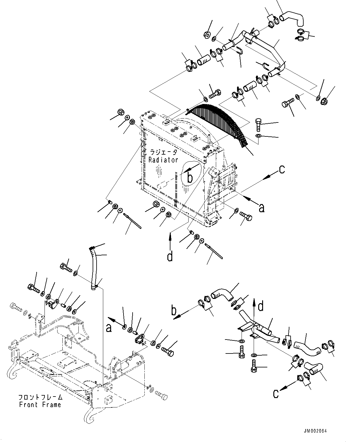 Шланг 07286-03856 KOMATSU