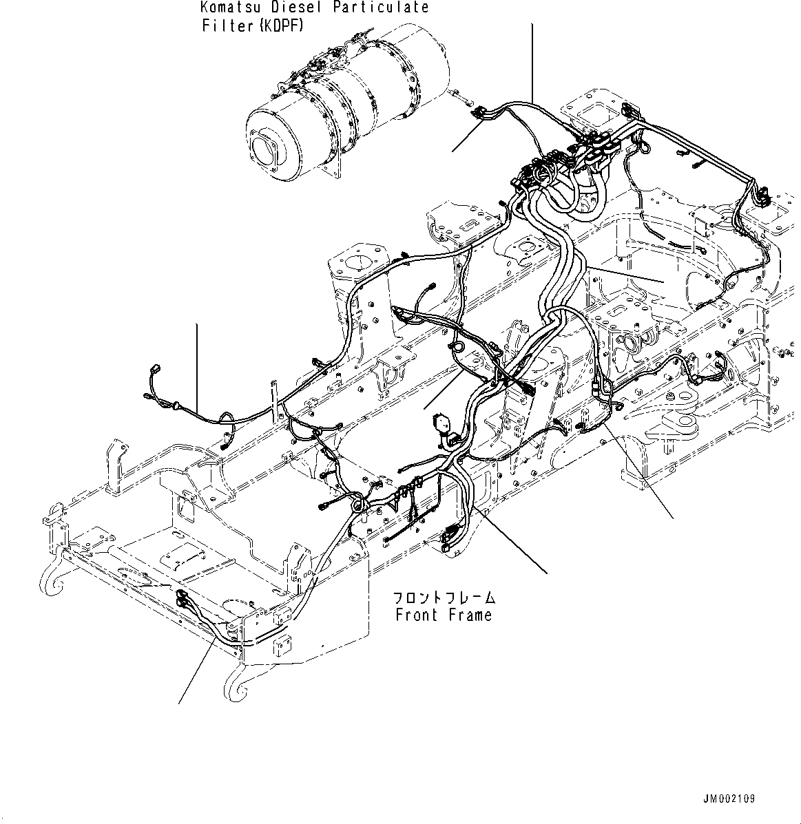 Жгут проводов 56B-06-31191 KOMATSU