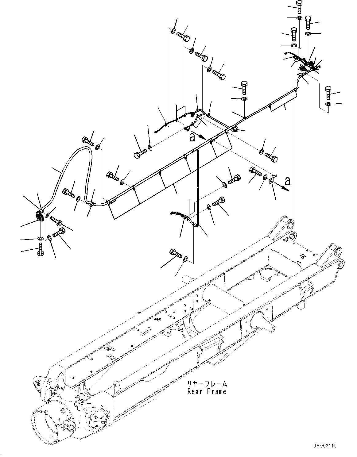 Жгут проводов 56B-06-31221 KOMATSU