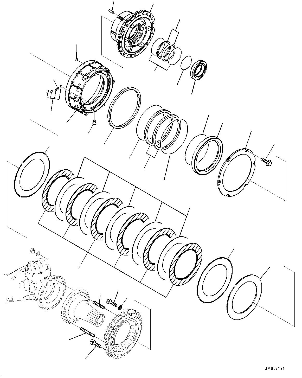 Уплотнительное кольцо круглого сечения 07000-A5350 KOMATSU
