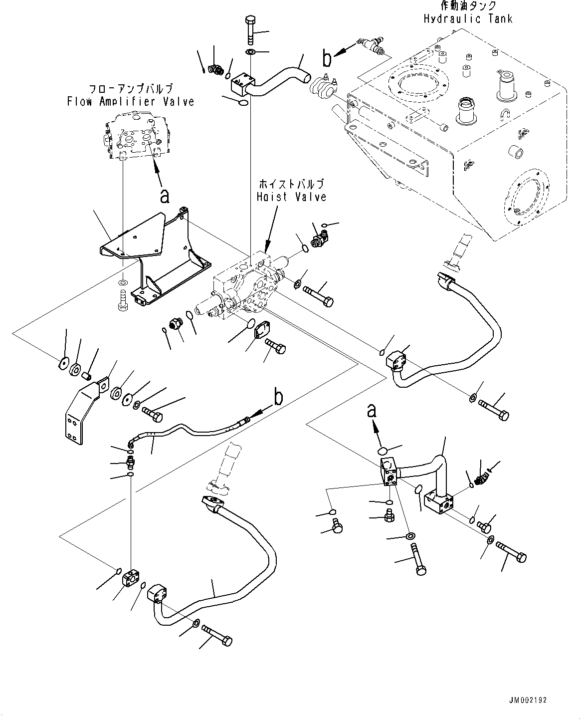 Шланг с торцевым уплотнением 02758-002A7 KOMATSU