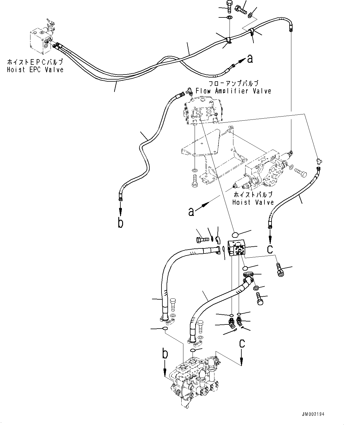 Шланг с торцевым уплотнением 02765-00312 KOMATSU