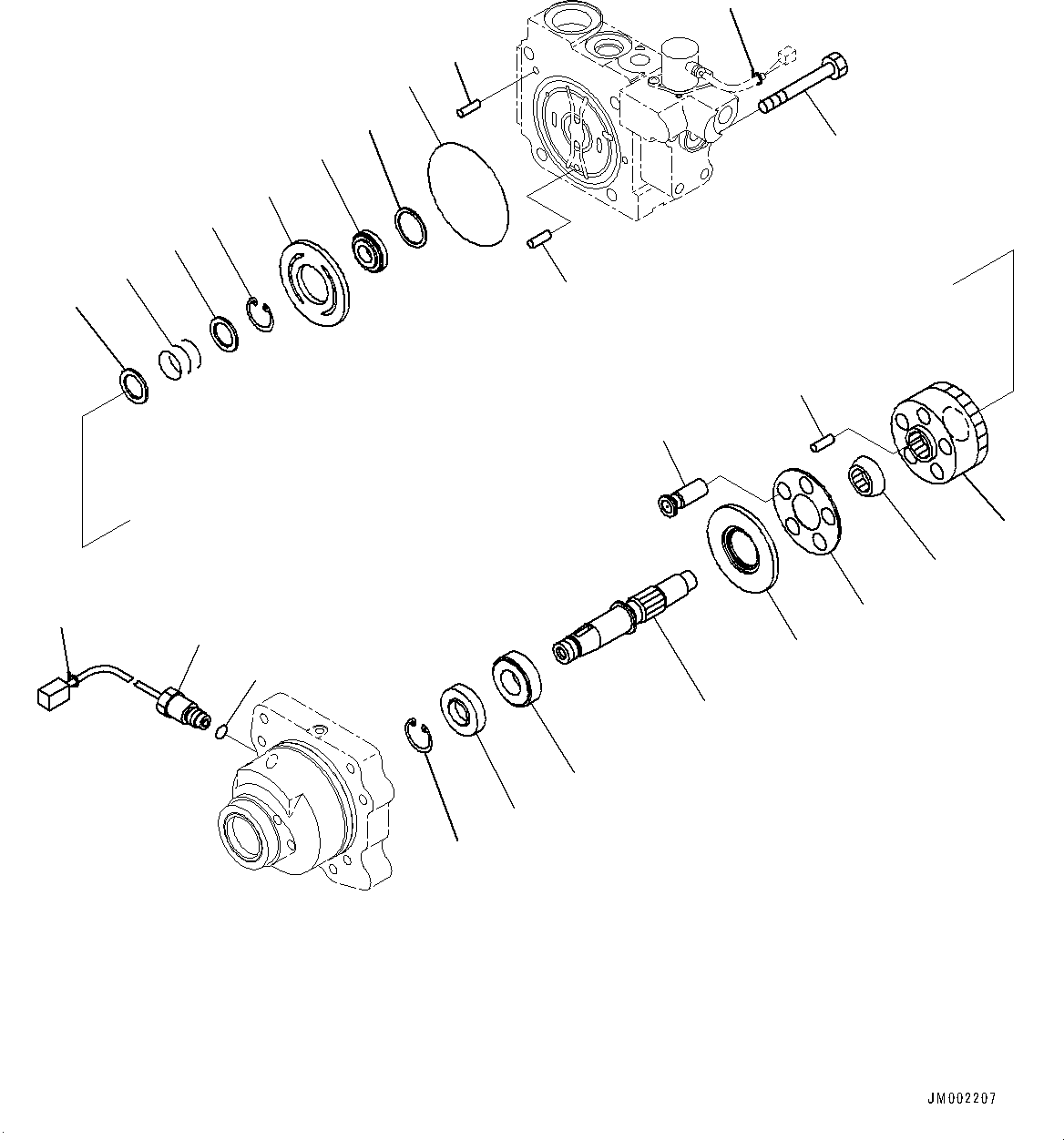 Фиксатор башмака (708-7P-13310) KOMATSU