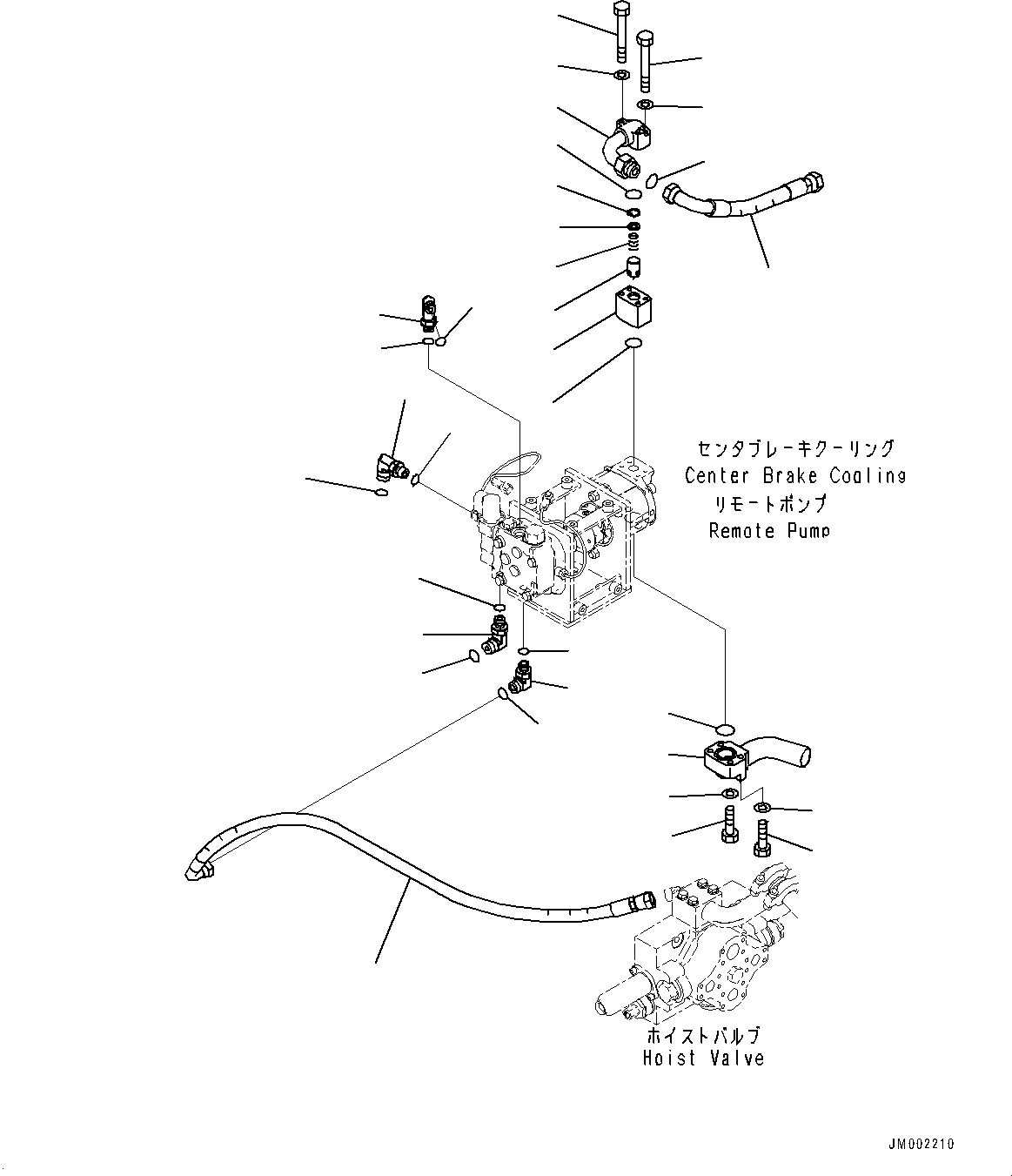 Шланг с торцевым уплотнением 02754-00604 KOMATSU