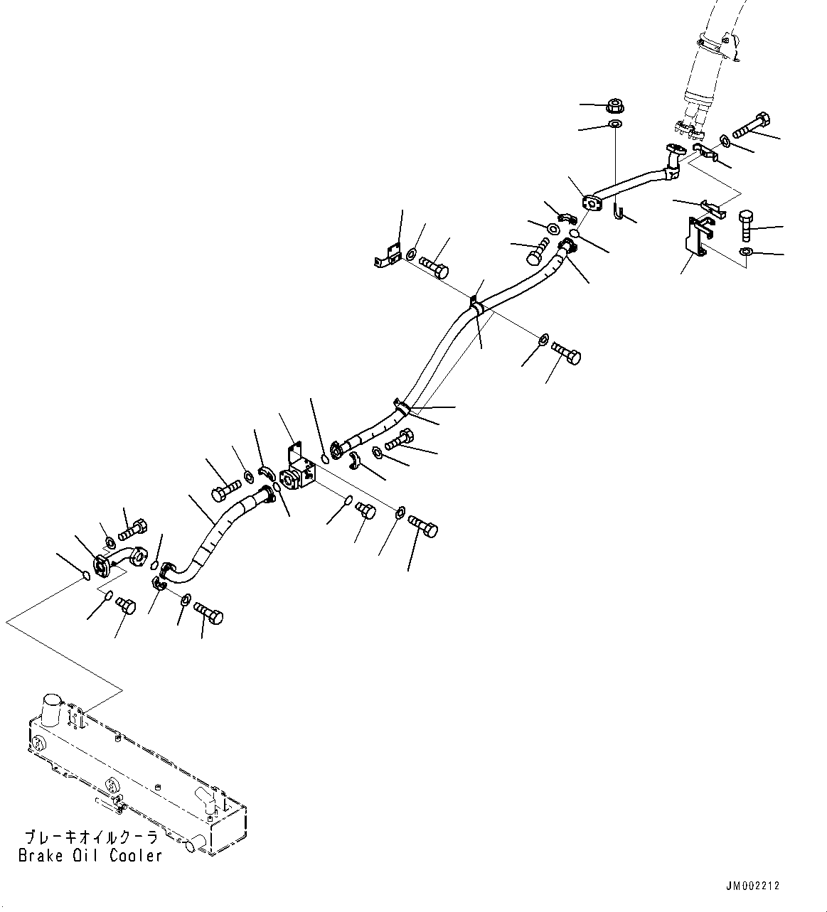 Шланг 07296-01419 KOMATSU