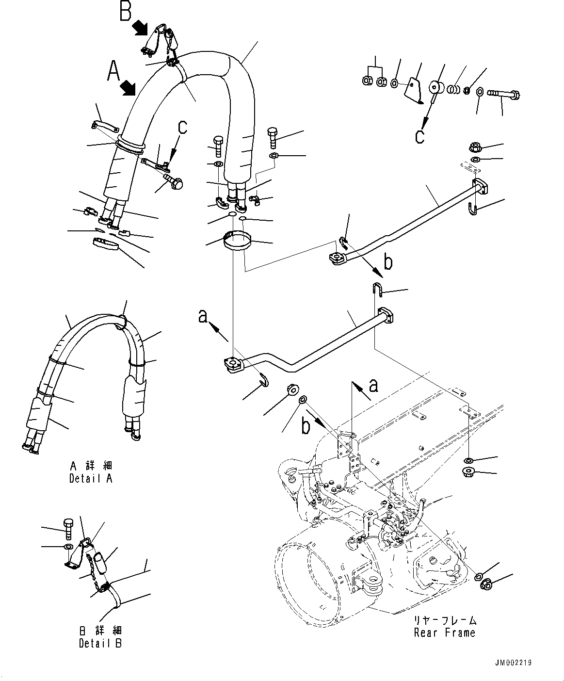 Шланг 07477-01224 KOMATSU