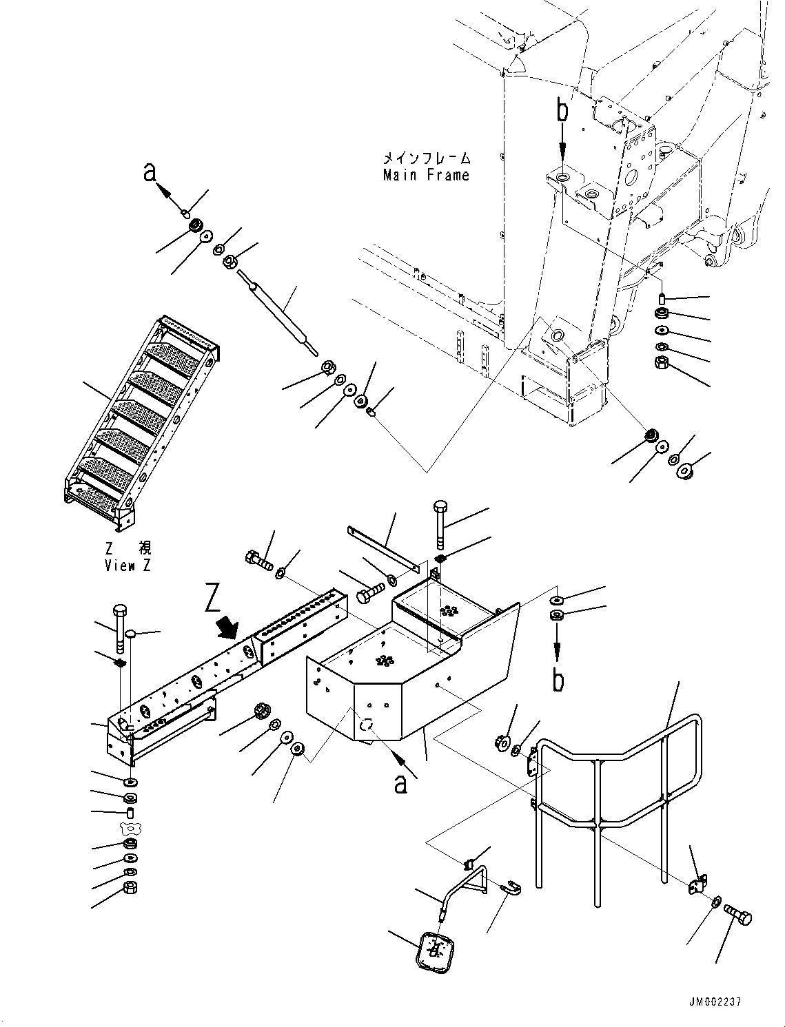 Подножка 561-89-86932 KOMATSU