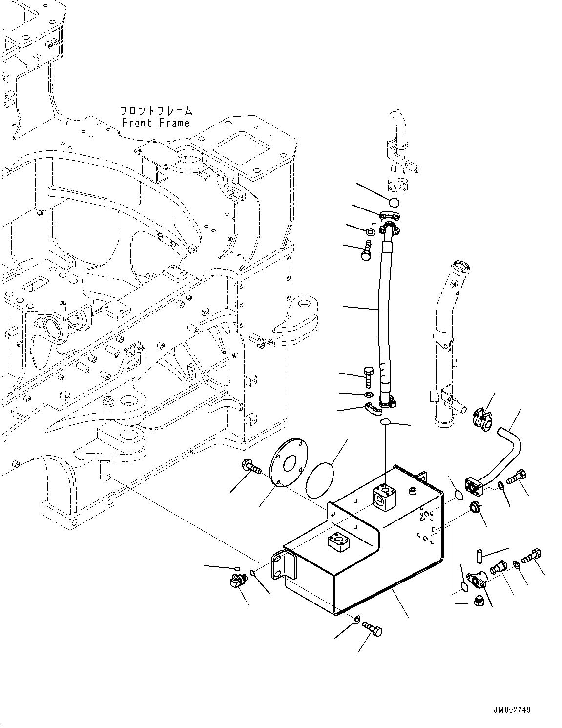 Шланг 07297-010A7 KOMATSU