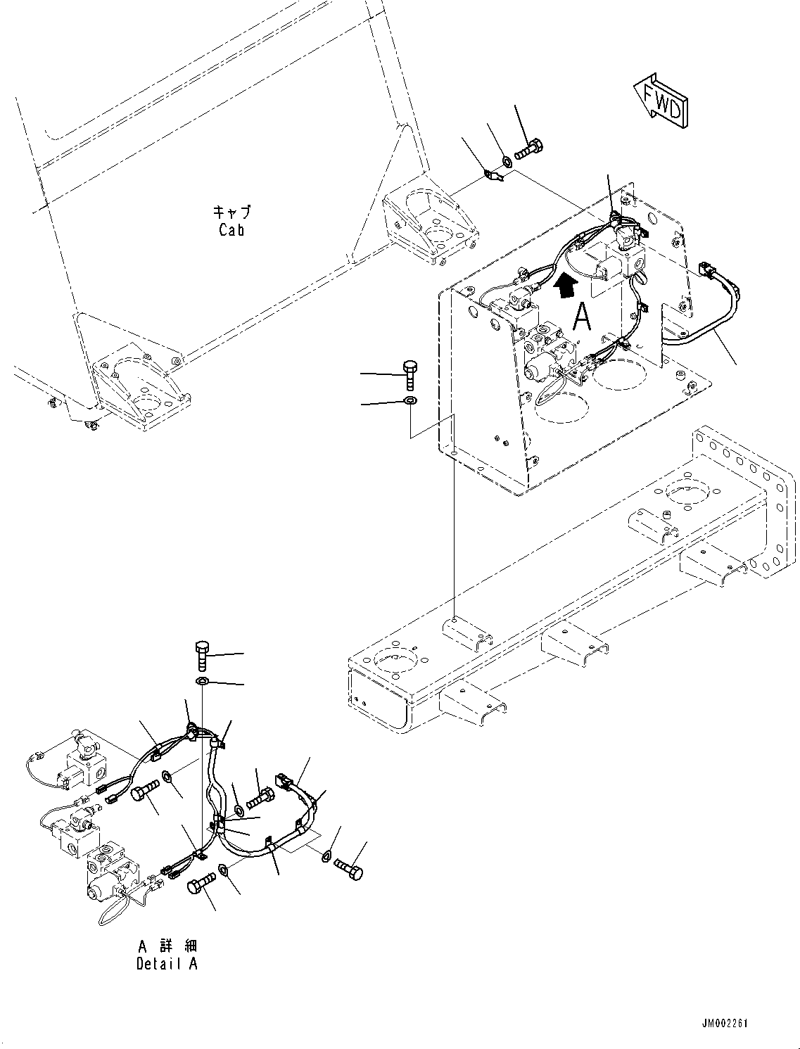 Жгут проводов 561-88-86211 KOMATSU