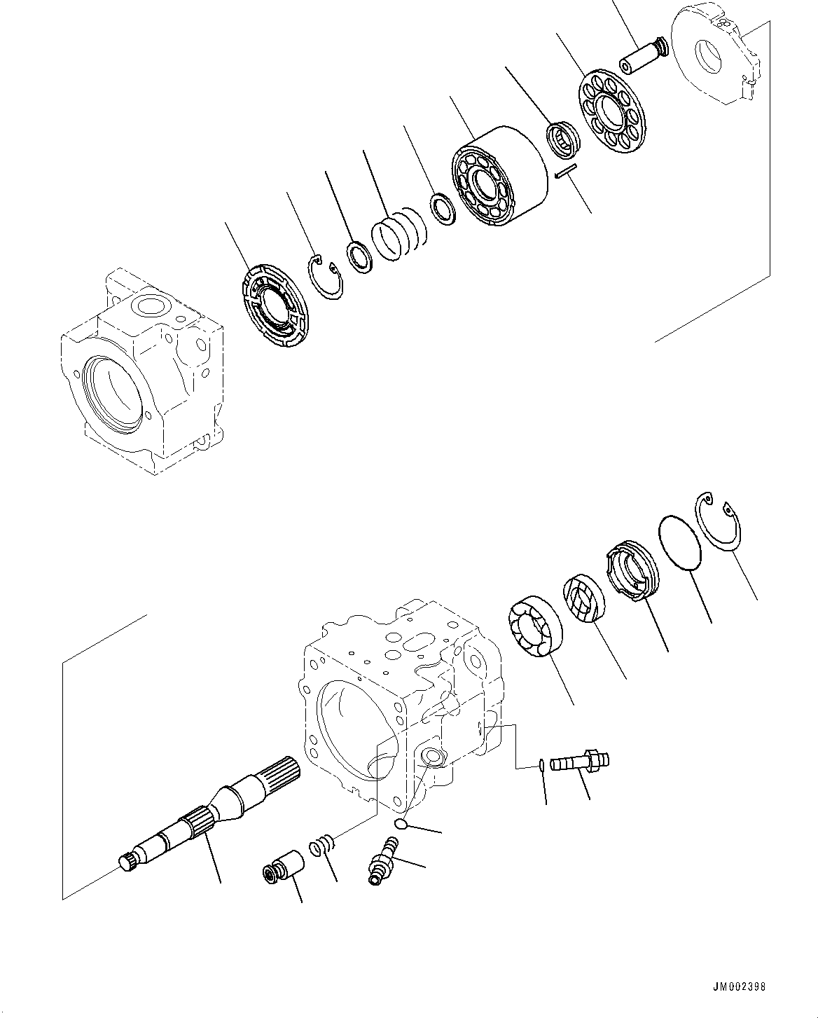 Насос (подузел) (708-1T-01620) KOMATSU