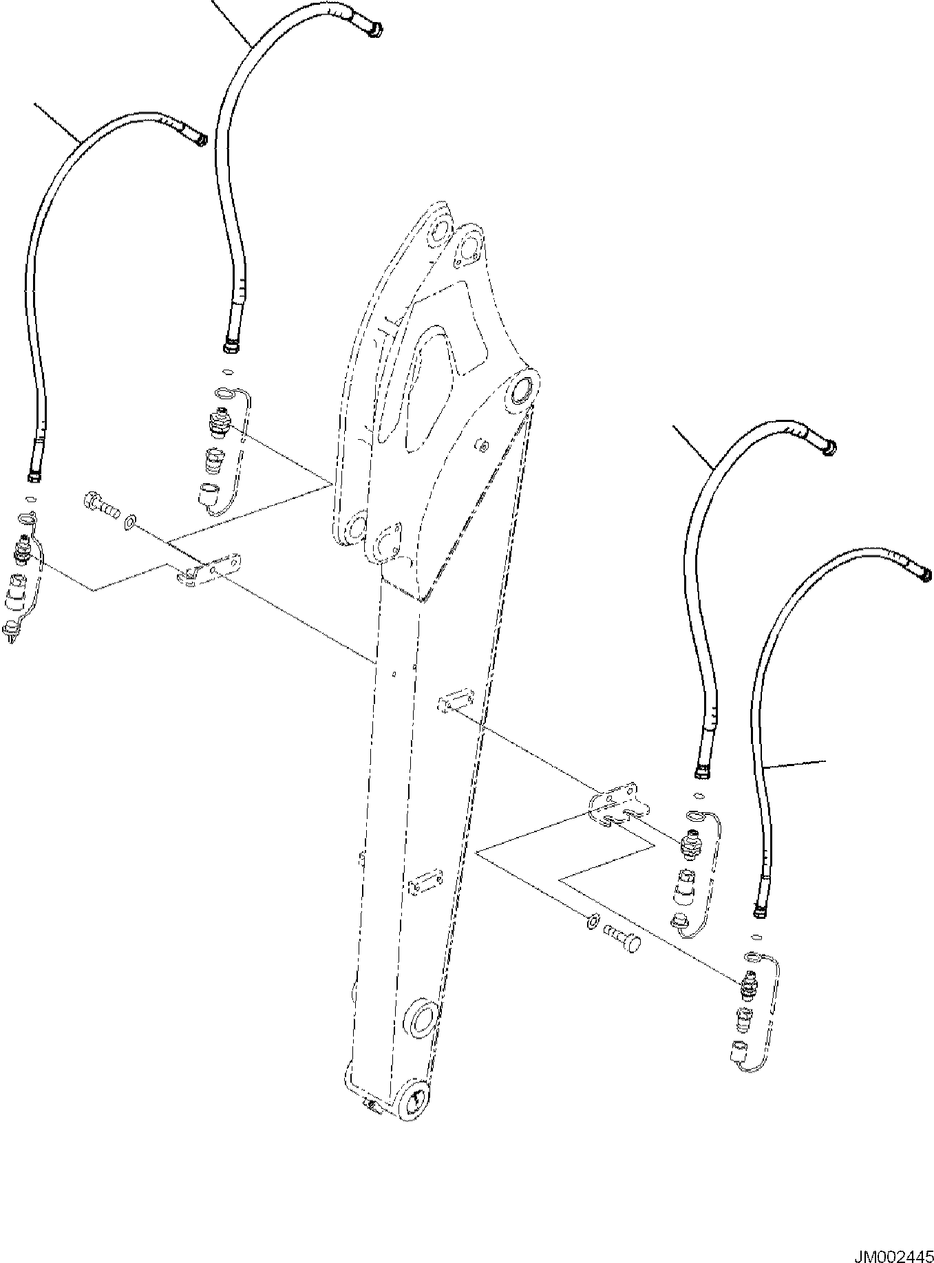 Шланг 22N-973-3271 KOMATSU