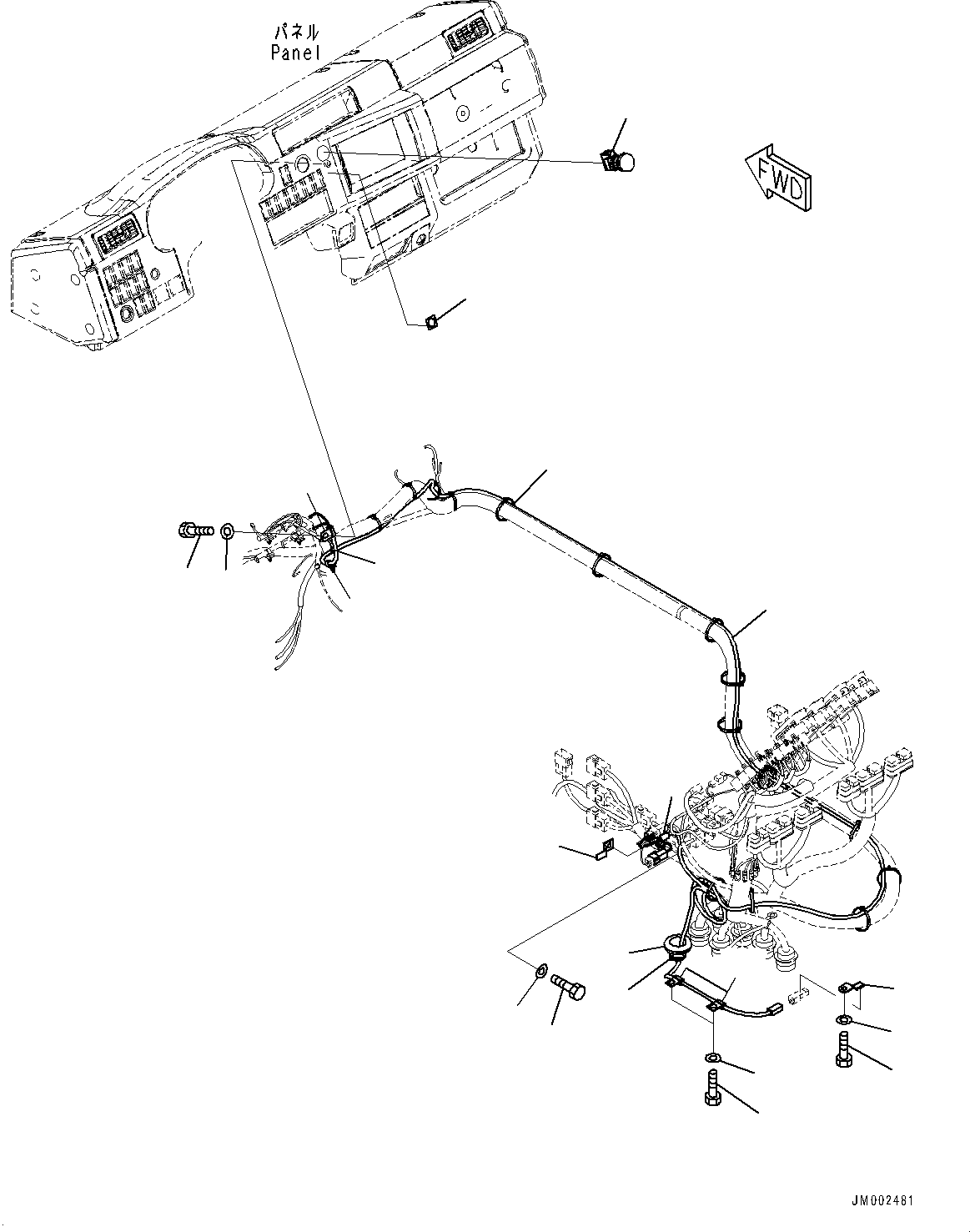 Жгут проводов 561-86-88440 KOMATSU